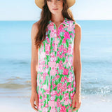 Kathy Pearl Dress UPF 50+LILLY PULITZERThe Printed Peach Savannah