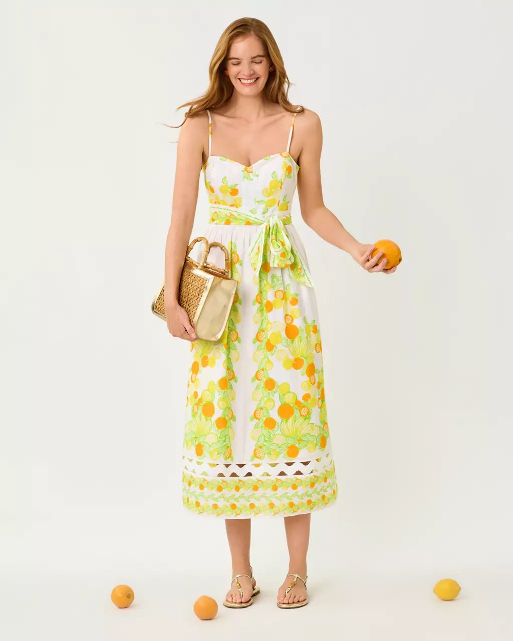 Katina Midi DressWomen - Dresses - Fit & Flare DressesLILLY PULITZERThe Printed Peach Savannah