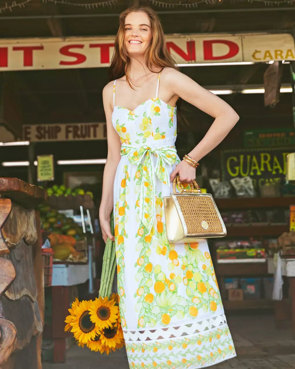 Katina Midi DressWomen - Dresses - Fit & Flare DressesLILLY PULITZERThe Printed Peach Savannah