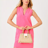 Kavalla Linen Shift DressWomen - Dresses - A-Line/Easy DressesLILLY PULITZERThe Printed Peach Savannah