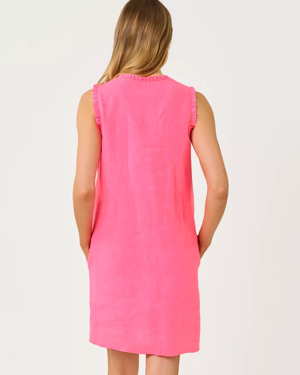 Kavalla Linen Shift DressWomen - Dresses - A-Line/Easy DressesLILLY PULITZERThe Printed Peach Savannah