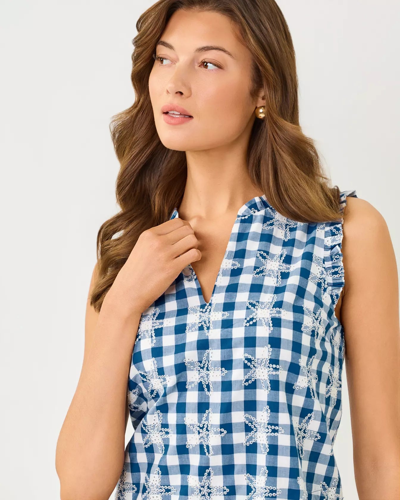 Kavalla Popover DressWomen - Dresses - A - Line/Easy DressesLILLY PULITZERThe Printed Peach Savannah