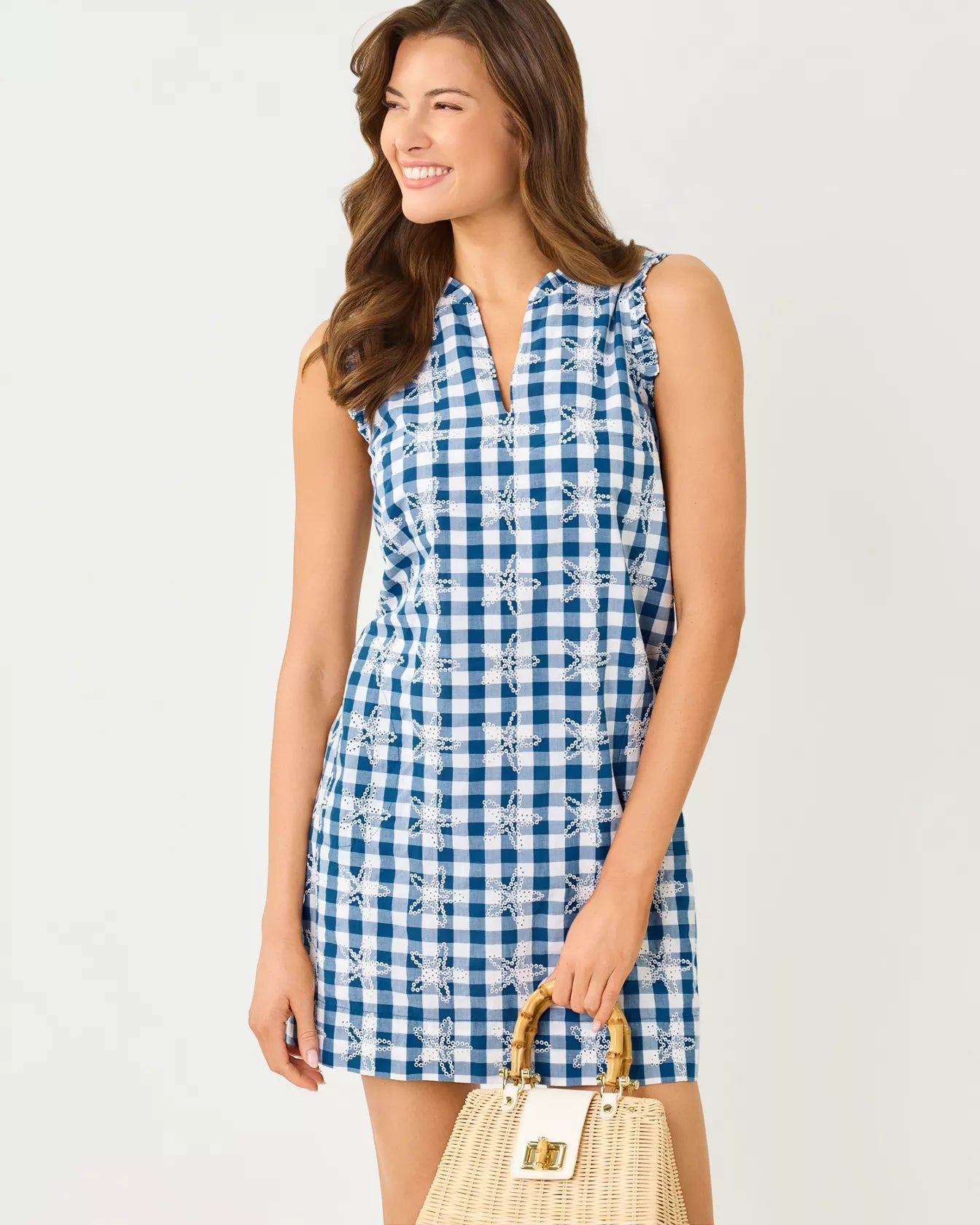 Kavalla Popover DressWomen - Dresses - A - Line/Easy DressesLILLY PULITZERThe Printed Peach Savannah