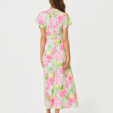 Keenan Maxi DressWomens - DressesLILLY PULITZERThe Printed Peach Savannah