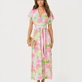 Keenan Maxi DressWomens - DressesLILLY PULITZERThe Printed Peach Savannah