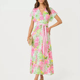 Keenan Maxi DressWomens - DressesLILLY PULITZERThe Printed Peach Savannah