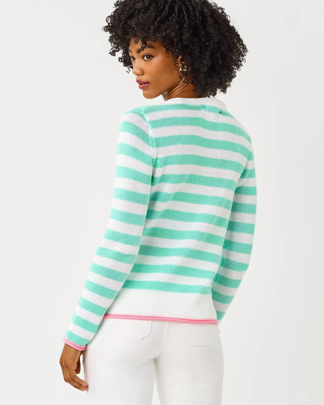 Kellyn SweaterWomen - Tops - Sweaters & Cardigans - Pullover SweatersLILLY PULITZERThe Printed Peach Savannah