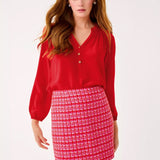 Kels Boucle Mini SkirtWomen - Bottoms - SkirtsLILLY PULITZERThe Printed Peach Savannah