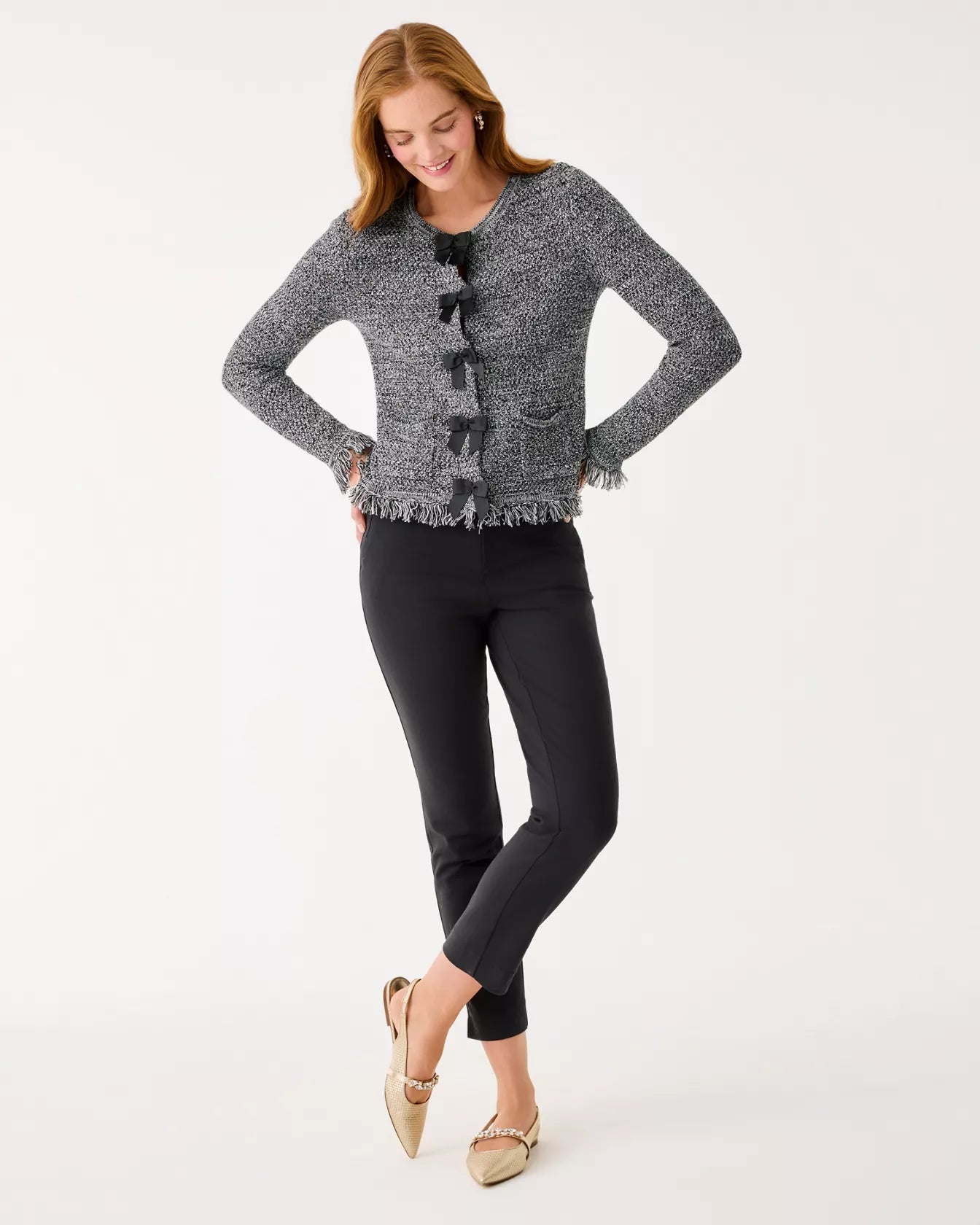 Kelso CardiganWomen - Sweaters & Cardigans - Cardigans & VestsLILLY PULITZERThe Printed Peach Savannah
