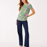 Key West TopWomen - Tops - TeesLILLY PULITZERThe Printed Peach Savannah