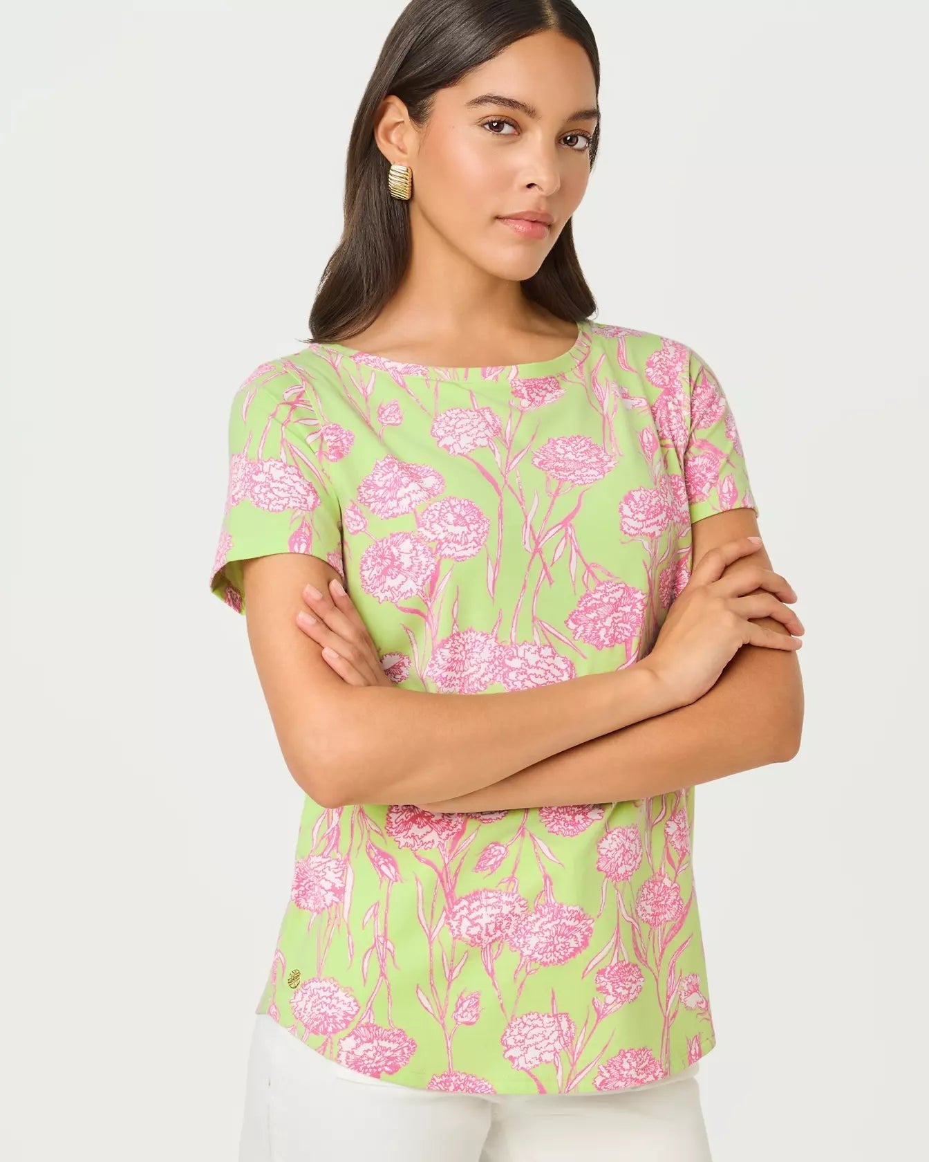 Key West TopWomen - TeesLILLY PULITZERThe Printed Peach Savannah