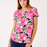 Key West TopWomen - Tops - TeesLILLY PULITZERThe Printed Peach Savannah