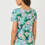 Key West TopLILLY PULITZERThe Printed Peach Savannah