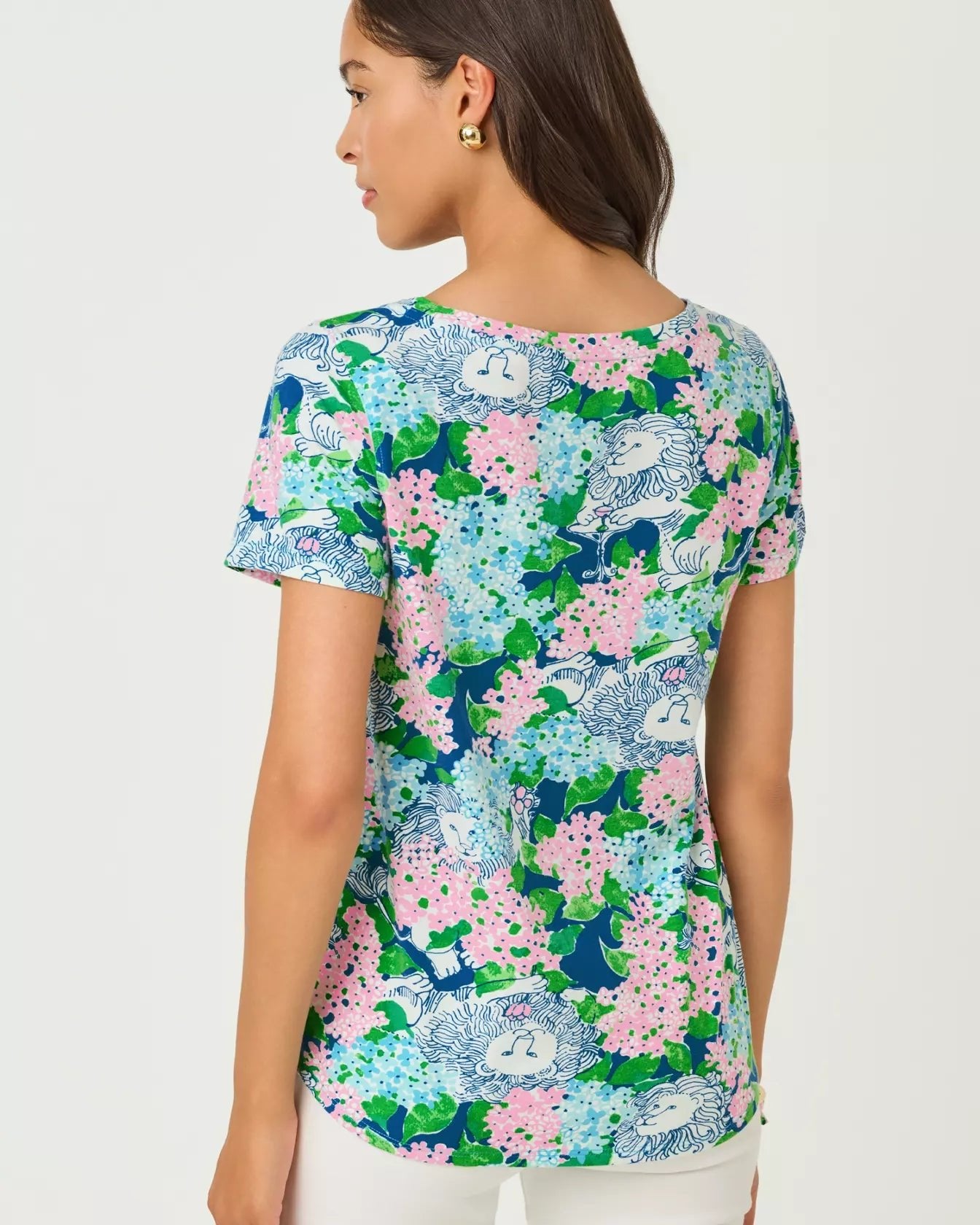 Key West TopLILLY PULITZERThe Printed Peach Savannah