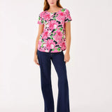 Key West TopWomen - Tops - TeesLILLY PULITZERThe Printed Peach Savannah