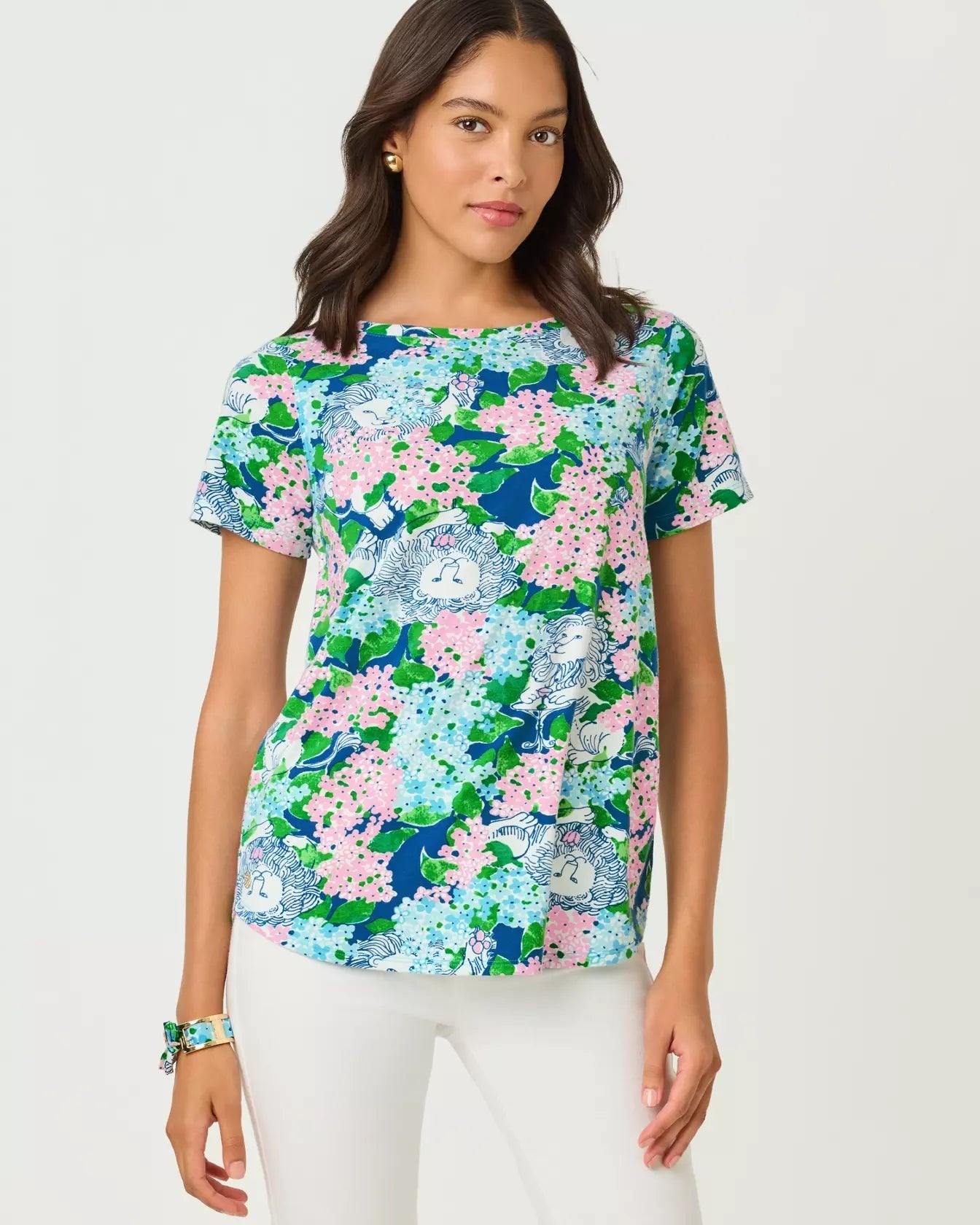 Key West TopLILLY PULITZERThe Printed Peach Savannah
