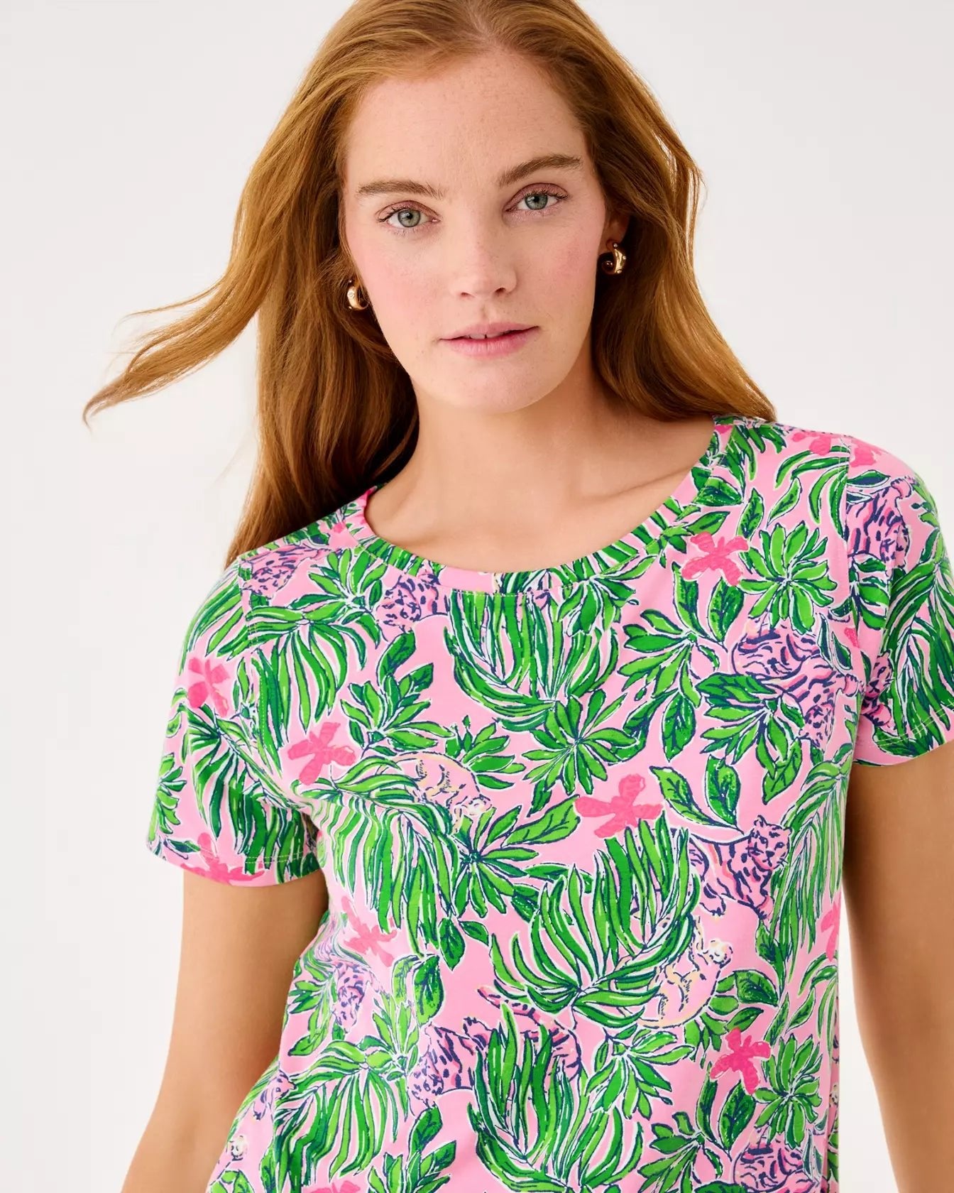 Key West TopWomen - Tops - TeesLILLY PULITZERThe Printed Peach Savannah