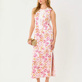 Kitt Maxi Shift DressWomen - Dresses - Fitted DressesLILLY PULITZERThe Printed Peach Savannah