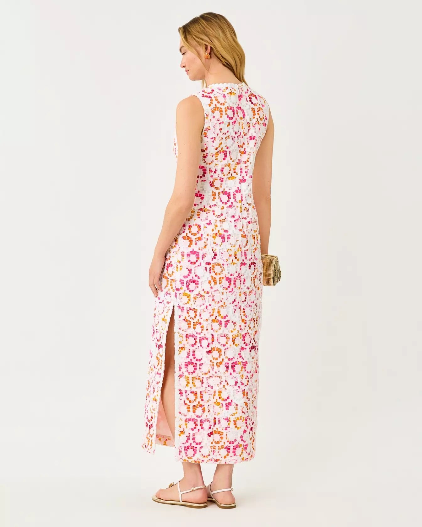 Kitt Maxi Shift DressWomen - Dresses - Fitted DressesLILLY PULITZERThe Printed Peach Savannah