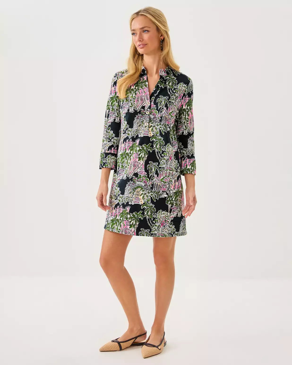 Knightley DressLILLY PULITZERThe Printed Peach Savannah