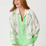 Koko Button DownWomen - Tops - Tunics & ShirtsLILLY PULITZERThe Printed Peach Savannah
