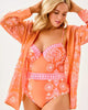 Kwitney Long Sleeve Cotton Cover - UpWomens - DressesLILLY PULITZERThe Printed Peach Savannah