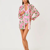 Kwitney Long - Sleeve CoverupSwim - Cover UpsLILLY PULITZERThe Printed Peach Savannah