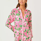 Kwitney Long - Sleeve CoverupSwim - Cover UpsLILLY PULITZERThe Printed Peach Savannah