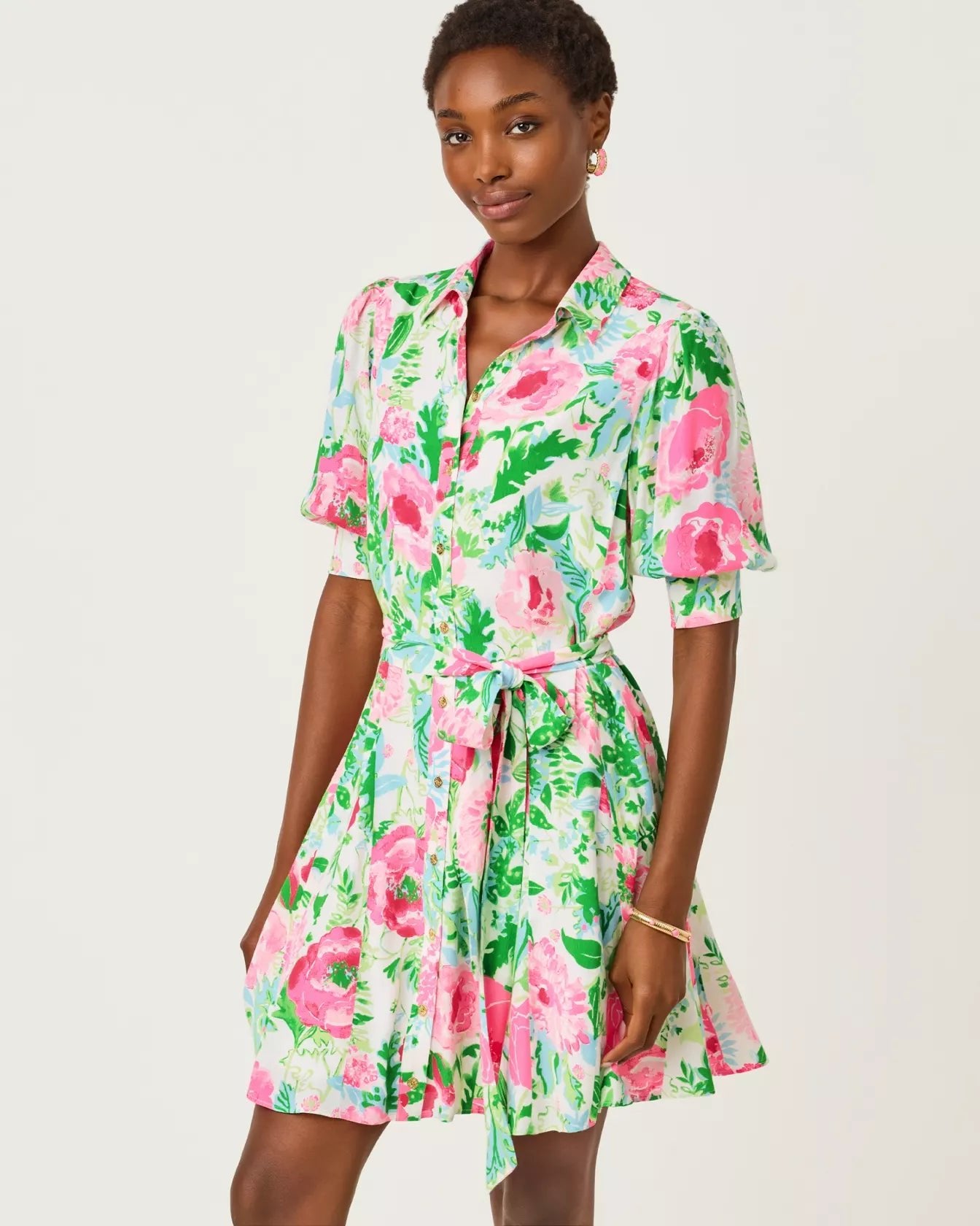 Larkyn ShirtdressLILLY PULITZERThe Printed Peach Savannah