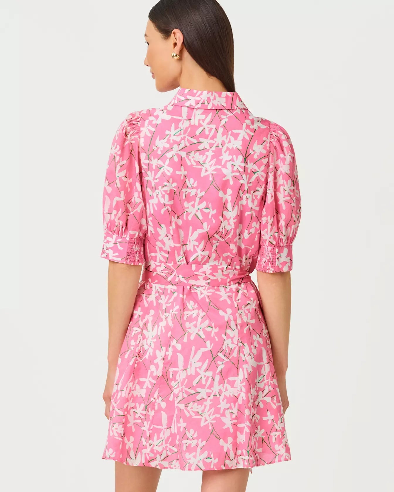 Larkyn ShirtdressWomens - Dresses - Fit and FlareLILLY PULITZERThe Printed Peach Savannah