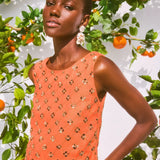 Lathan Sleeveless Beaded Cropped TopHeartland Retail ItemsLILLY PULITZERThe Printed Peach Savannah