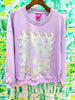 Lavender & Silver Mermaid SweatshirtQueen of SparklesThe Printed Peach Savannah