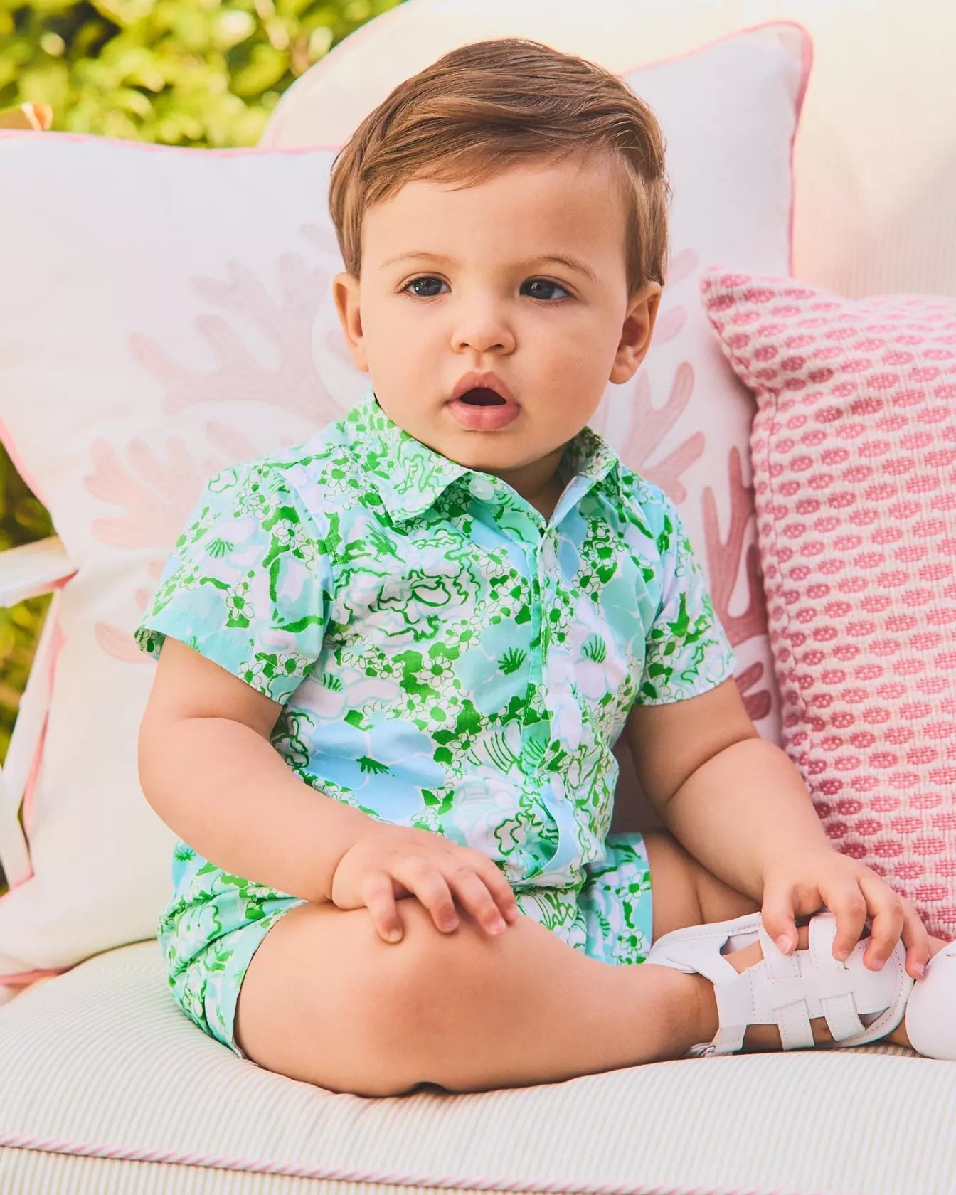 Lavi RomperBoysLILLY PULITZERThe Printed Peach Savannah