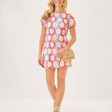 Leyla Crochet Shift DressHeartland Retail ItemsLILLY PULITZERThe Printed Peach Savannah