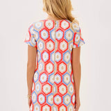 Leyla Crochet Shift DressHeartland Retail ItemsLILLY PULITZERThe Printed Peach Savannah