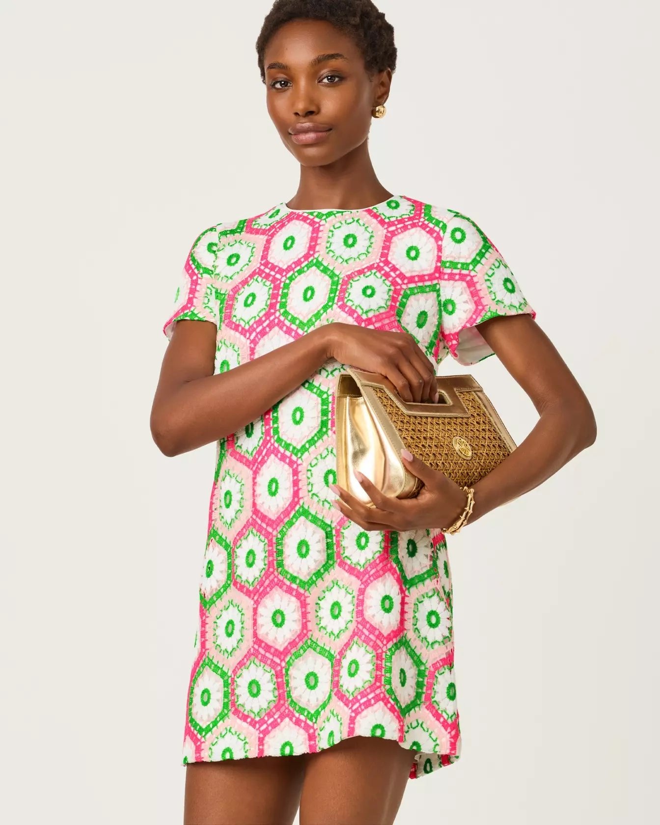 Leyla ShiftLILLY PULITZERThe Printed Peach Savannah