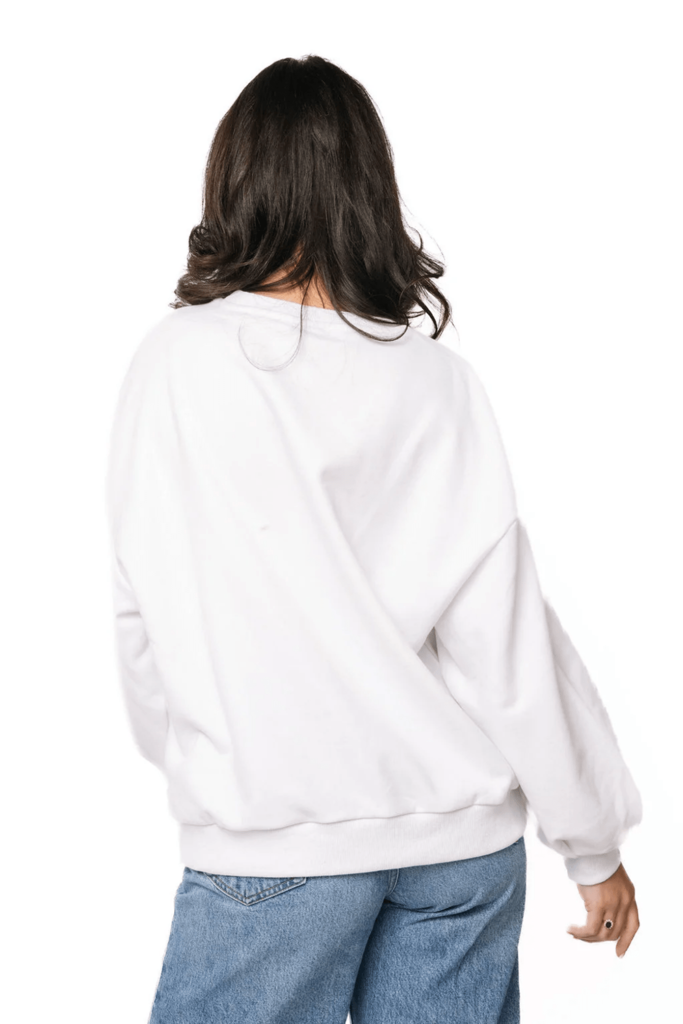 Licensed White Smiley Queen Card SweatshirtWomen - Tops - Sweatshirts & PopoversQueen of SparklesThe Printed Peach Savannah