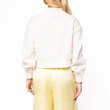 Light Beige 'New York' City Icon SweatshirtWomen - Tops - Sweatshirts & PopoversQueen of SparklesThe Printed Peach Savannah