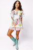 Light Blue Multi Coral & Seahorse TeeHeartland Retail ItemsQueen of SparklesThe Printed Peach Savannah