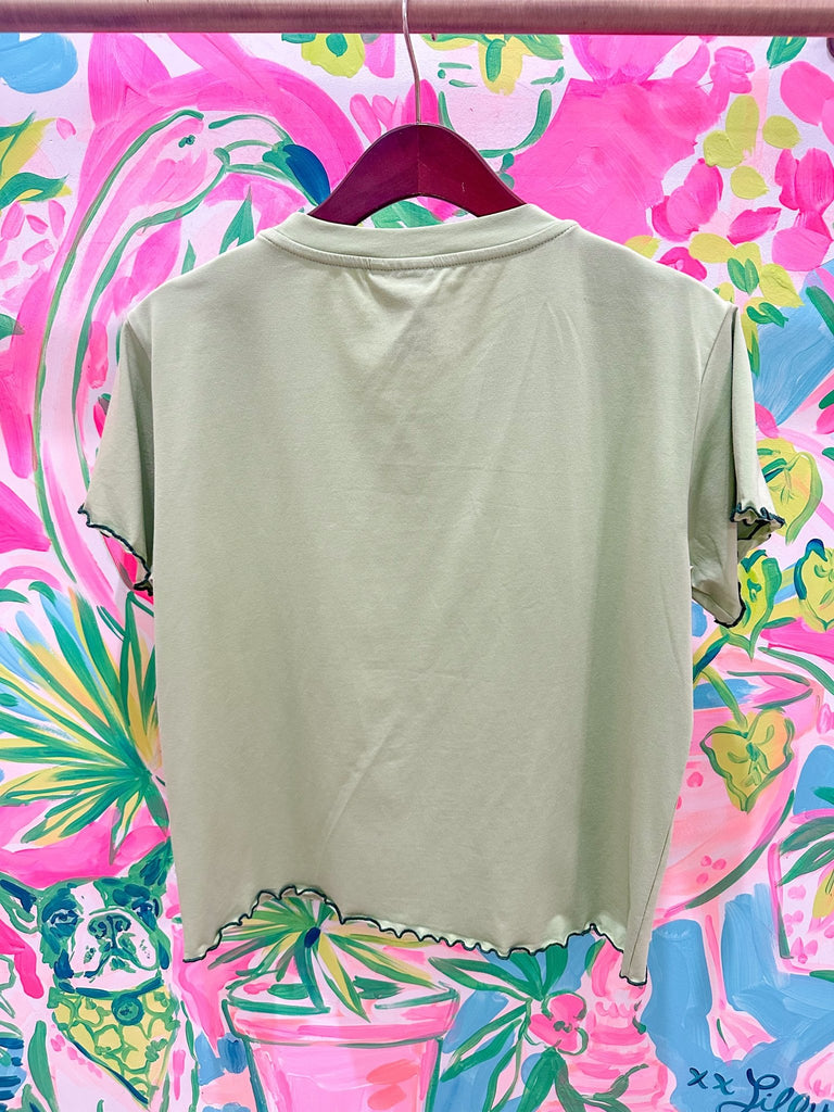 Light Green Frilly Shamrock TopHeartland Retail ItemsQueen of SparklesThe Printed Peach Savannah