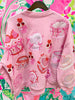 Light Pink Cakes & Pastries SweatshirtHeartland Retail ItemsQueen of SparklesThe Printed Peach Savannah