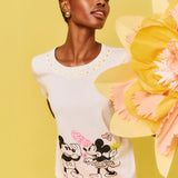 Lilly Hearts Disney Clairmont Trimmed Knit TopWomen - Tops - Tunics & ShirtsLILLY PULITZERThe Printed Peach Savannah