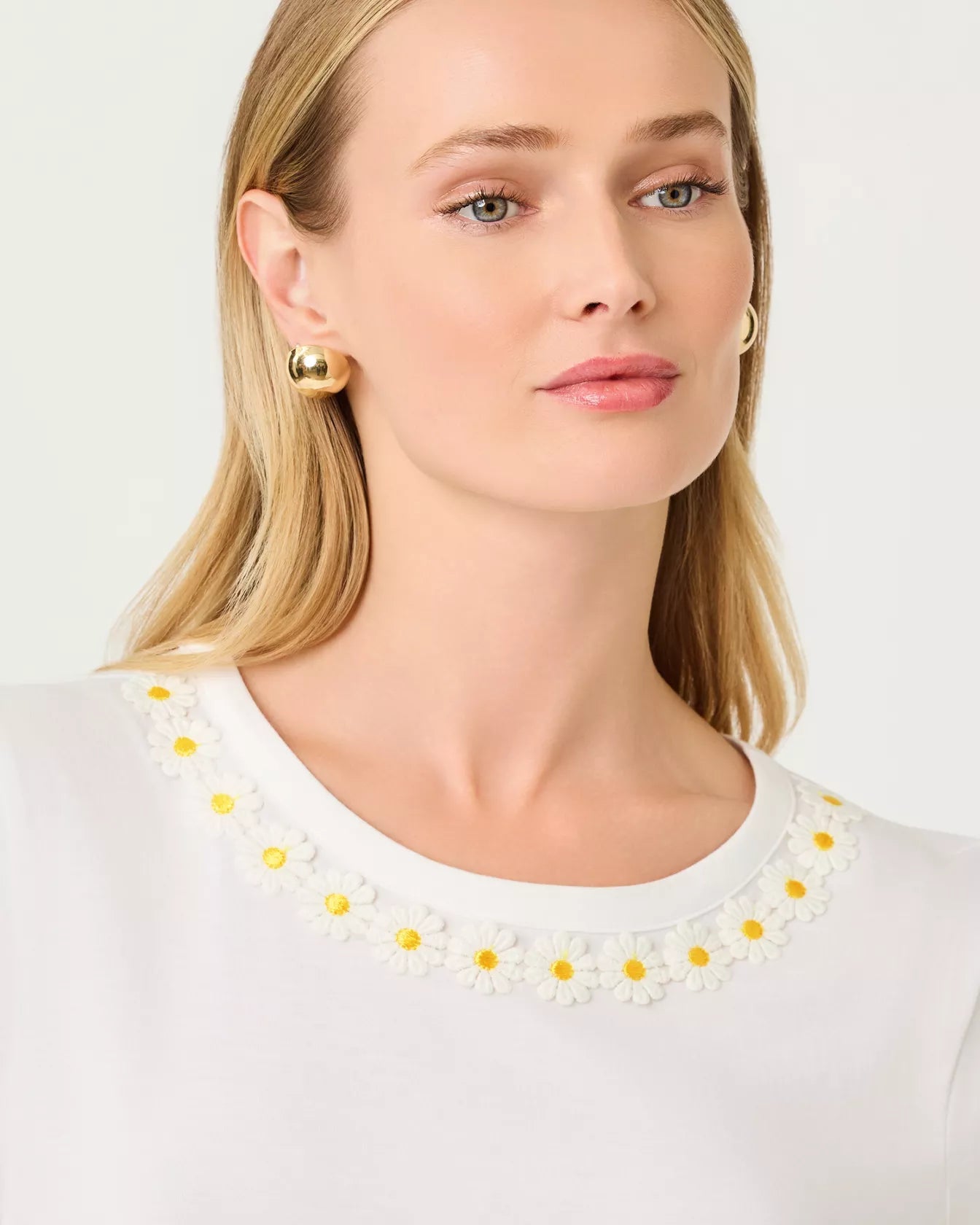 Lilly Hearts Disney Clairmont Trimmed Knit TopWomen - Tops - Tunics & ShirtsLILLY PULITZERThe Printed Peach Savannah