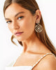 Lilly Logo Statement EarringsHeartland Retail ItemsLILLY PULITZERThe Printed Peach Savannah