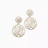 Lilly Logo Statement EarringsHeartland Retail ItemsLILLY PULITZERThe Printed Peach Savannah
