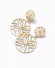 Lilly Logo Statement EarringsHeartland Retail ItemsLILLY PULITZERThe Printed Peach Savannah