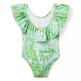 Lilly Pulitzer x Janie and Jack Fallon SwimsuitGirls - Swim - One PiecesLILLY PULITZERThe Printed Peach Savannah