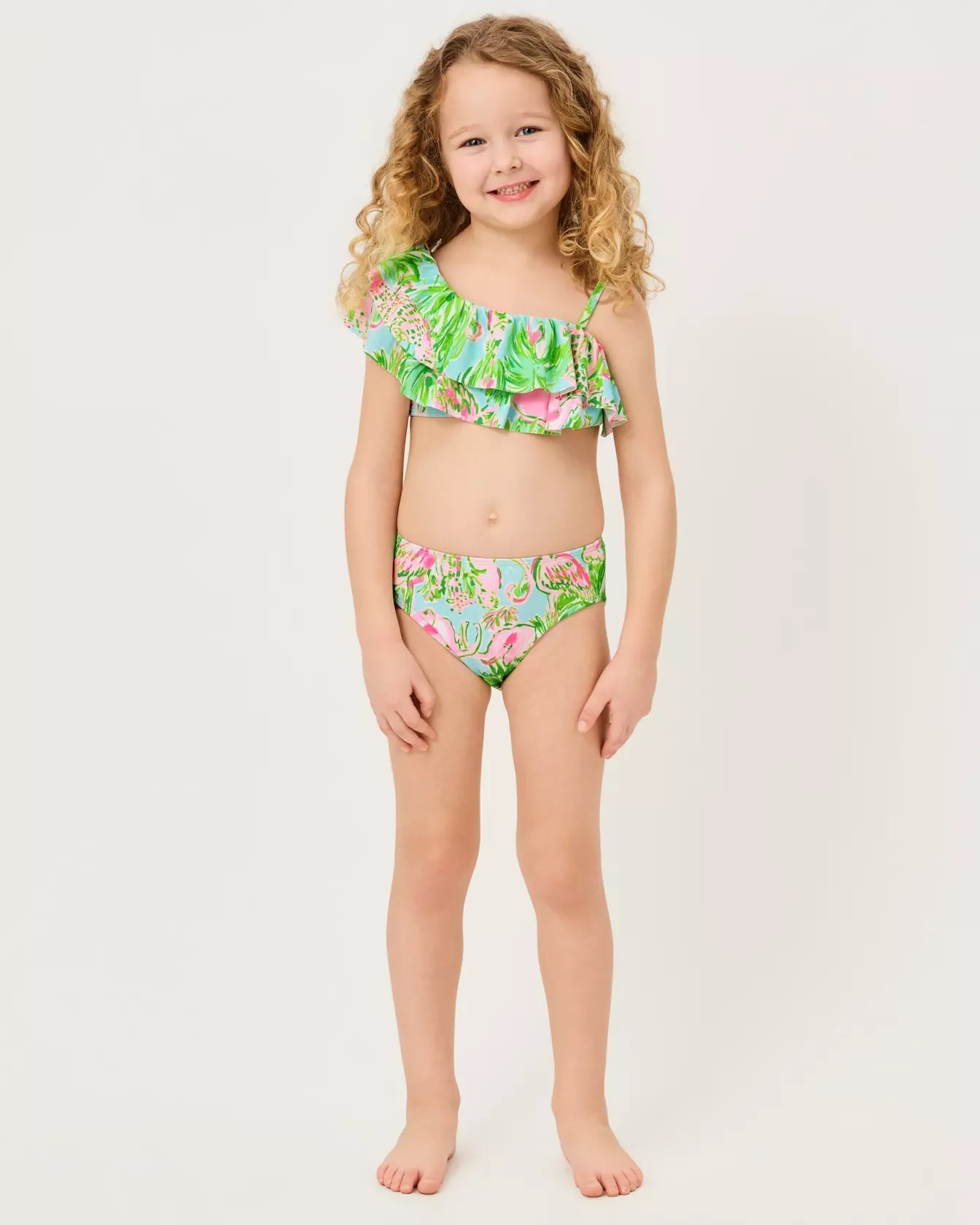 Lilly Pulitzer x Janie and Jack Norabelle 2-Piece SwimsuitGirls - Swim - BikinisLILLY PULITZERThe Printed Peach Savannah