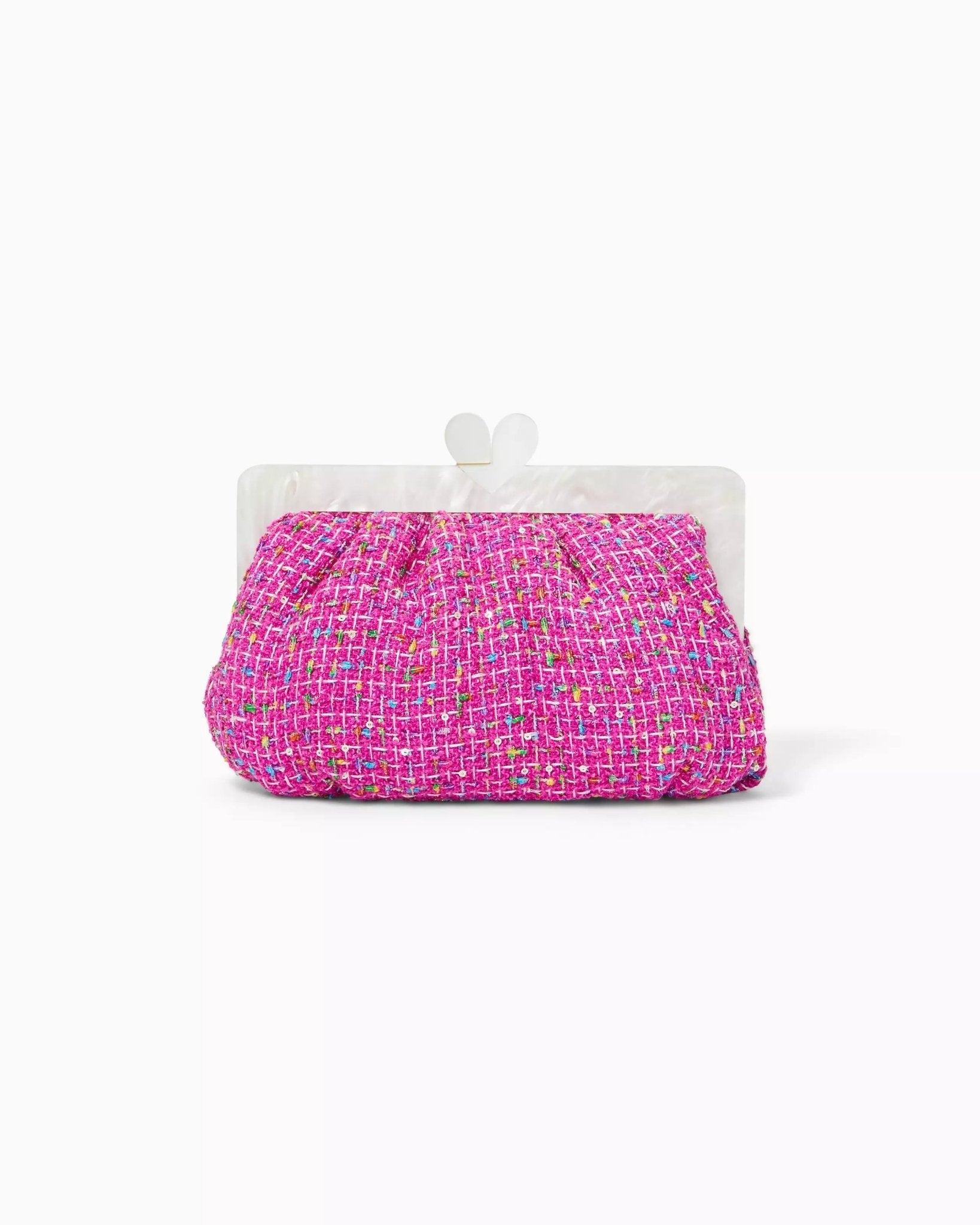 Lilly x Lele Heart ClutchAccessories - Bags - ClutchesLele SadoughiThe Printed Peach Savannah