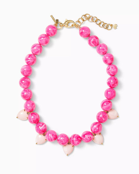Lilly x Lele Heart Country Club NecklaceHeartland Retail ItemsLele SadoughiThe Printed Peach Savannah